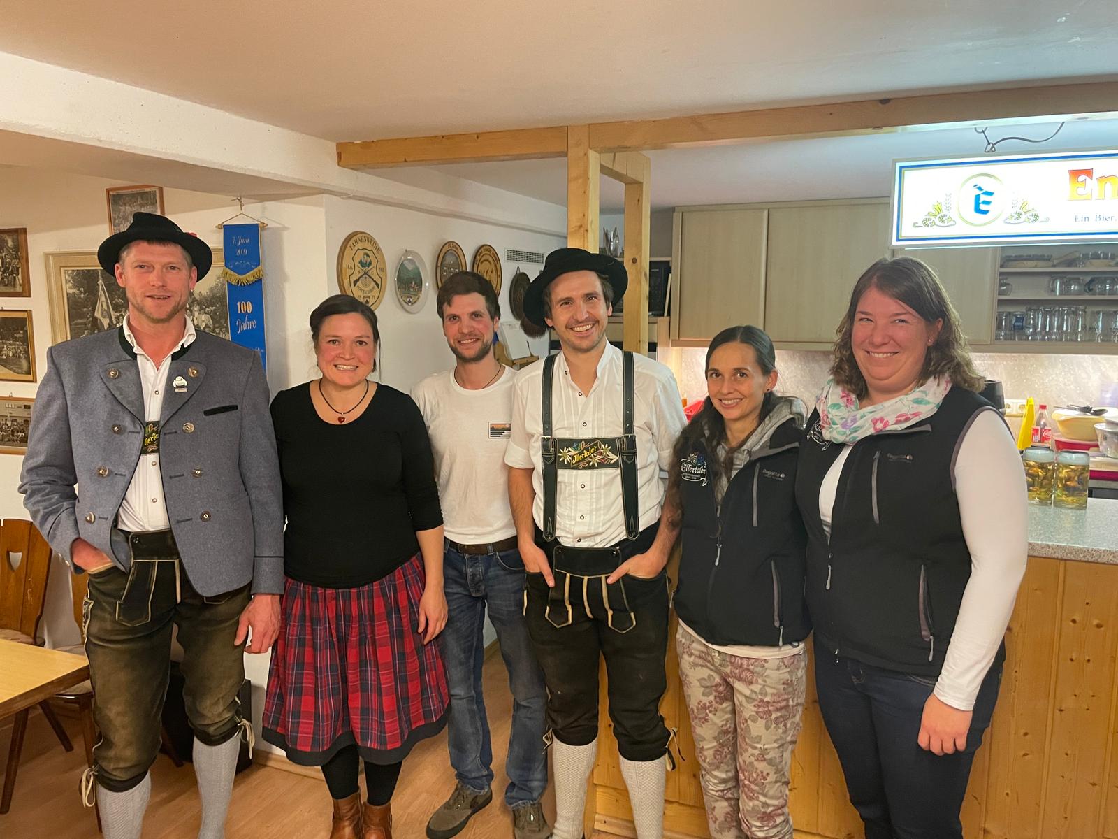 von links nach rechts: Stefan Metz, Katrin Hage, Christoph Gomm, Markus Hage, Martina Hindelang, Susanne Jörg von links nach rechts: Stefan Metz, Katrin Hage, Christoph Gomm, Markus Hage, Martina Hindelang, Susanne Jörg