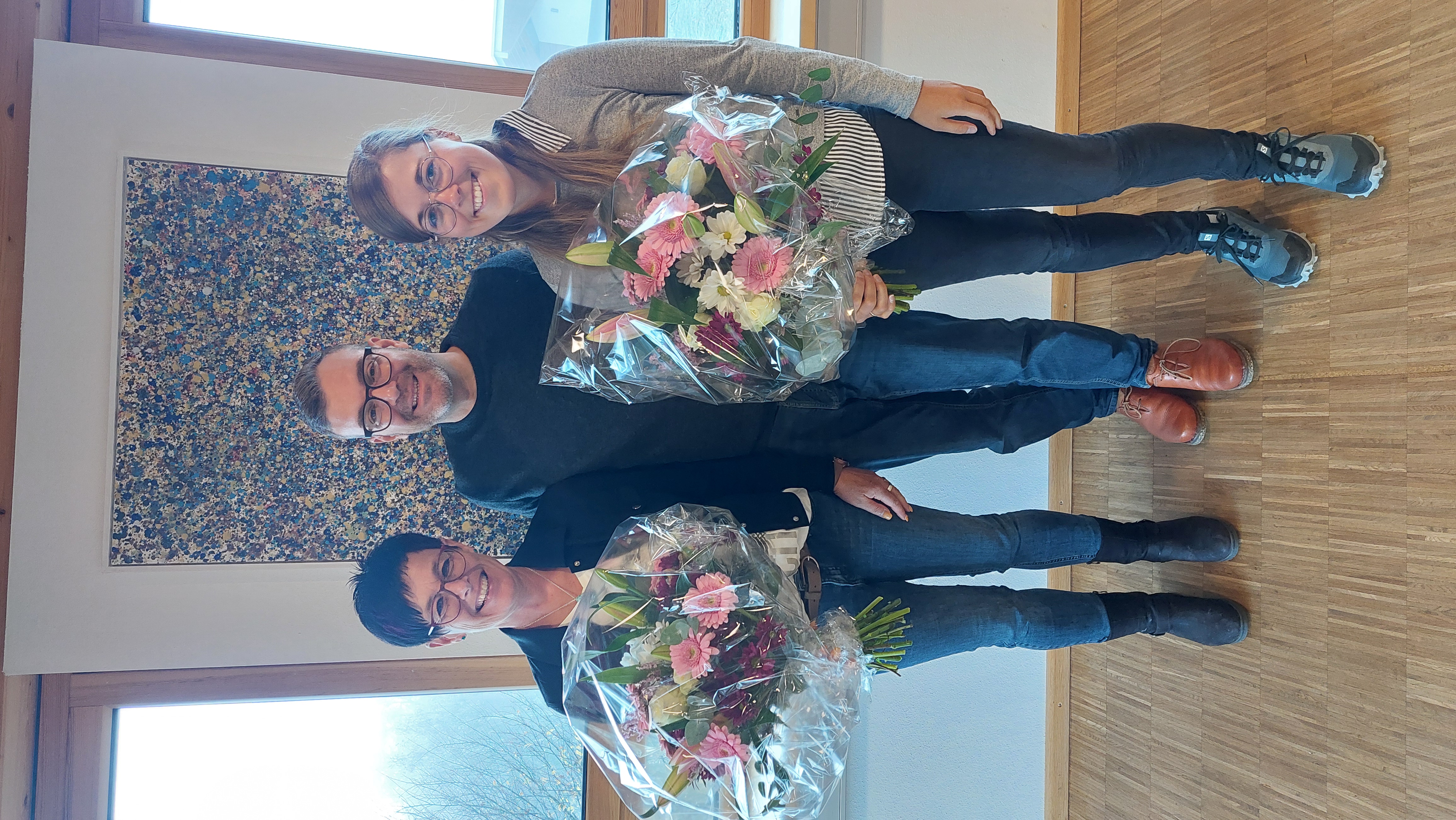 v.l.n.r. Bettina Hörburger, Erster Bürgermeister Nikolaus Weißinger, Verena Schlagbauer v.l.n.r. Bettina Hörburger, Erster Bürgermeister Nikolaus Weißinger, Verena Schlagbauer
