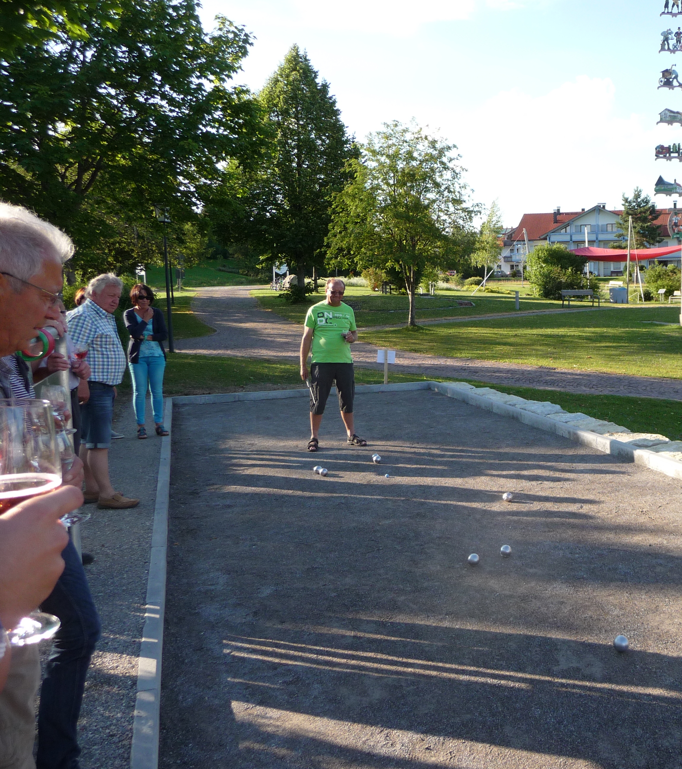 Bocciabahn Eröffnung Oy-Mittelberg