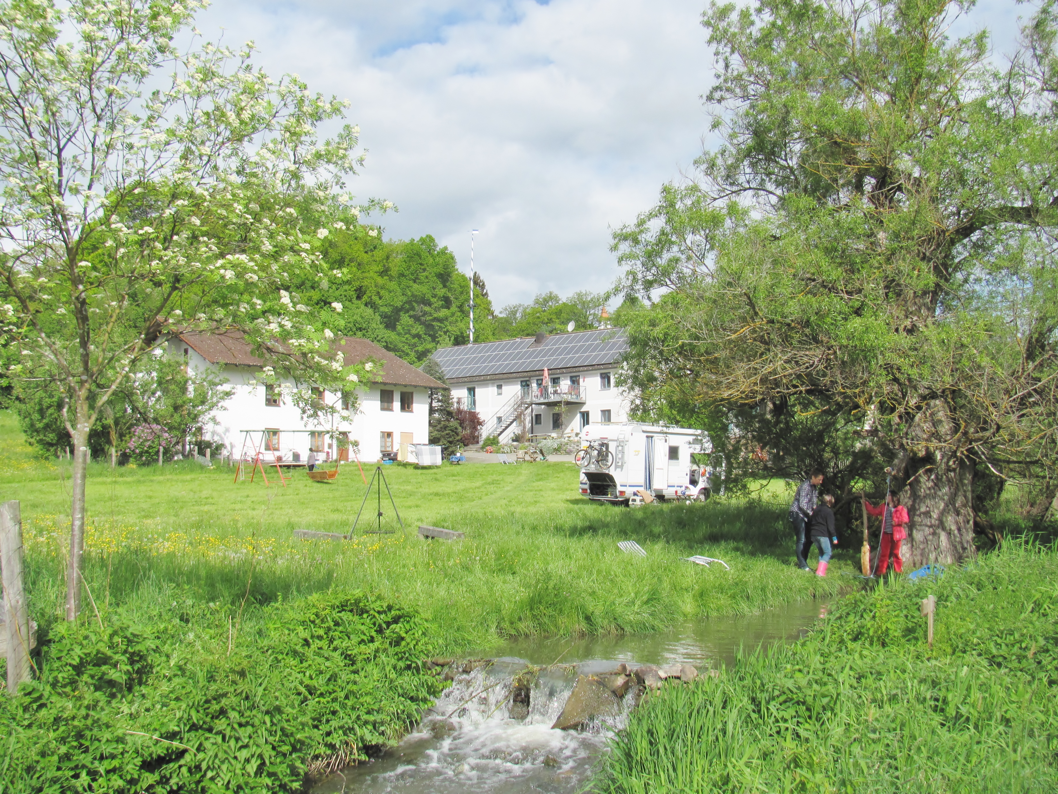 Blick auf den Hof Blick auf den Hof
